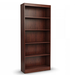 Axess 5-Shelf Bookcase - Royal Cherry