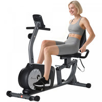 Soozier Exercise Bike, Stationary Bike with 8-Level Magnetic Resistance