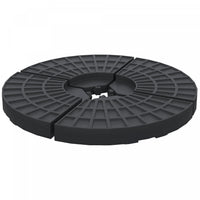 Outsunny Set of 4 Umbrella Base Weights Outdoor Parasol Holder