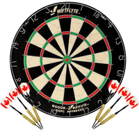 Nodor® Swiftflyte™ Premium Sisal Bristle Dartboard Set