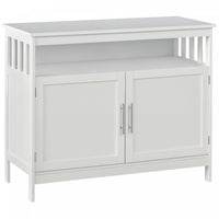 HOMCOM Kitchen Sideboard, Buffet Cabinet, Wooden Storage Console Table