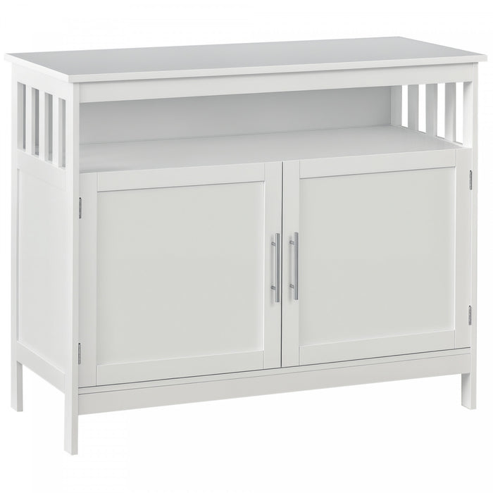 HOMCOM Kitchen Sideboard, Buffet Cabinet, Wooden Storage Console Table