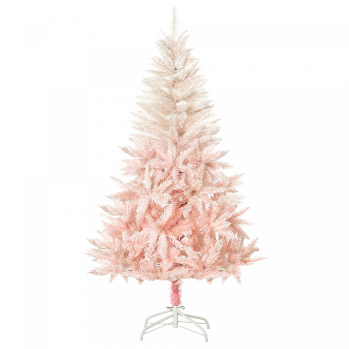 Homcom 6ft Artificial Christmas Tree With 800 Tips