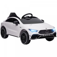 Qaba Mercedes-amg Cla 45 Licensed 12v Ride On Car, Battery Powered Ride-On Kids Electric Car With Re