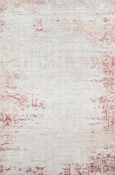 Amber Traditional 5'1" x 7'7" Area Rug in Red Indoor Area Rug | Tapis Traditionnel Amber 5'1" x 7'7" en Rouge