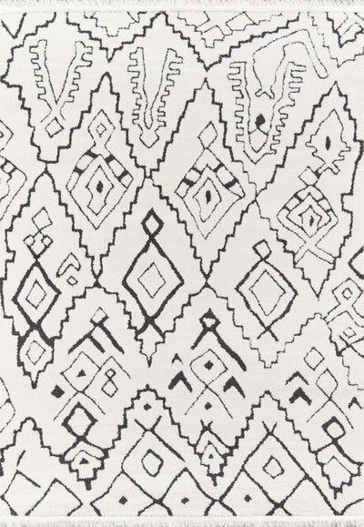 Aurelia Contemporary 5'3" x 7'2" Area Rug in Ivory Indoor Area Rug | Tapis Contemporain Aurelia 5'3" x 7'2" en Ivoire