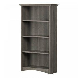 Gascony 4-shelf Bookcase - Gray Maple 