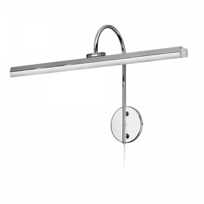 Dainolite Display/Exhibit Picture Light 30w Polished Chrome Finish Lamp|Lampe pour affichage d’image de Dainolite avec fini chromé poli et ampoule de 30 W