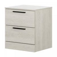 Step One Essential 2-drawer Nightstand - Winter Oak 