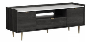 Hype 61” TV Stand - Grey Oak