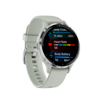 Garmin Venu® 3s Gps Smartwatch - Health Tracker W/14 Days Battery Life, 41mm - Sage Gray Case