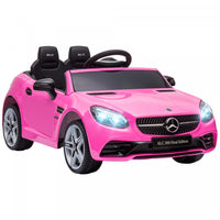 Aosom 12v Kids Electric Powered Ride-On Car With Parent Remote Control Two Motors Music Lights Suspe