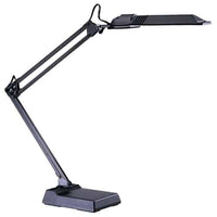 Dainolite Ultima Fluorescent Spring Balanced Arm Desk Lamp 13w Black Finish 36