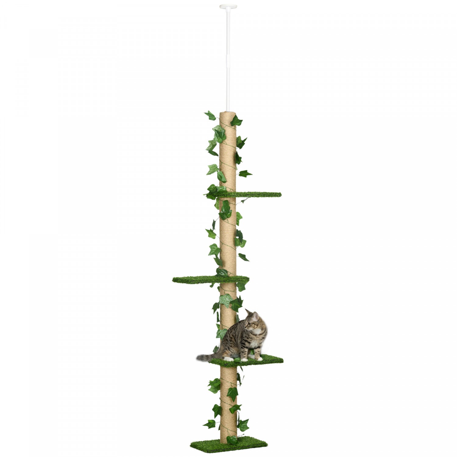 3 tier floor to ceiling cat tree discount