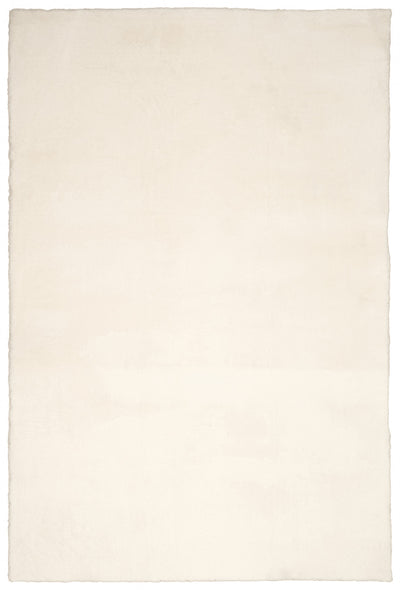 Argo Plush & Shags Cream Washable Rug 5'0" x 7'6" Indoor Area Rug | Tapis Lavable/Moelleux Argo 5'0" x 7'6" en Creme