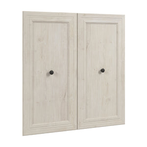 Bestar Pur 2-Door Set for Closet Organizer - Linen White Oak