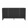 Novara Contemporary 60\" Sideboard in Black (4-Door)