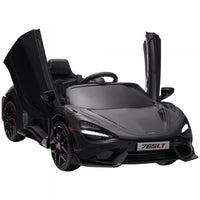 Qaba Mclaren 765lt Licensed 12v Powered Ride-On Car, Battery Powered Kids Electric Car With Scissor
