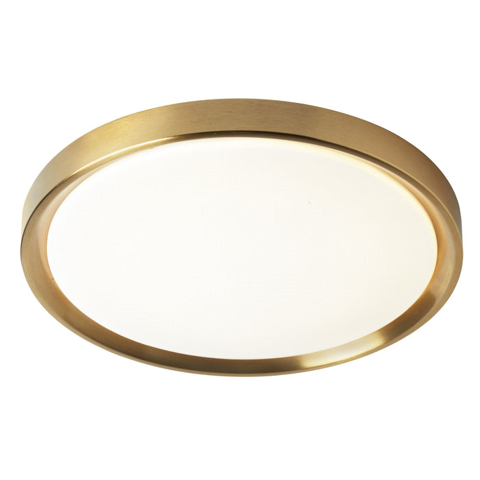 Dainolite Frida Flush Mount 30w Aged Brass Finish Lamp