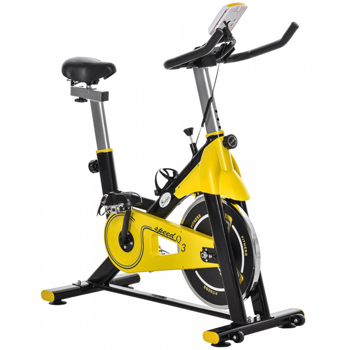 Soozier Stationary Exercise Bike Indoor Cardio Workout Cycling Bik. The Brick