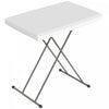 Outsunny Folding Outdoor Table, 3-level Camping Table, Hdpe Picnic Table