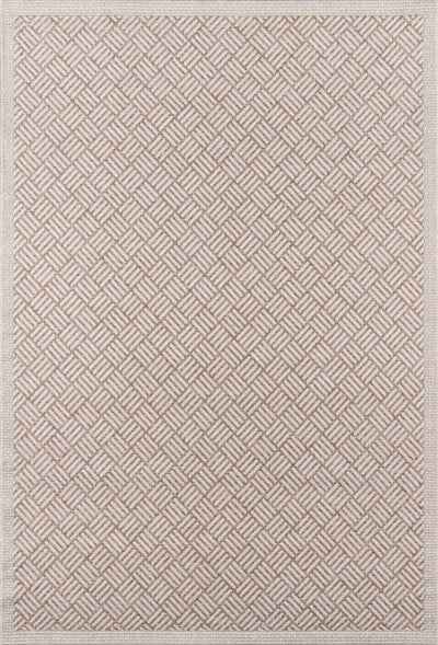 Eve Contemporary 6'7" x 9'6" Area Rug in Brown Indoor Area Rug | Tapis Contemporain Eve 6'7" x 9'6" en brun