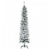 Homcom 6' Artificial Christmas Tree With Realistic Branches Green