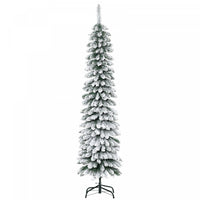 Homcom 6' Artificial Christmas Tree With Realistic Branches Green
