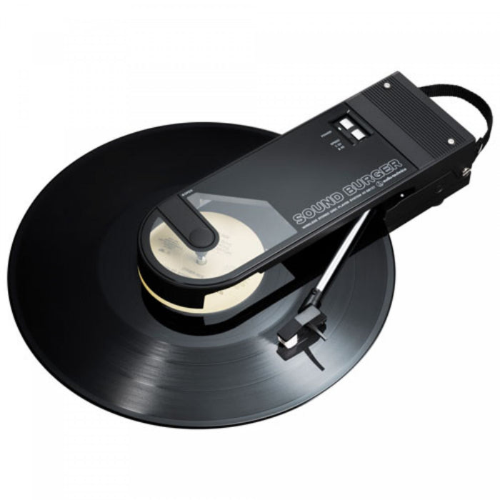 Audio-Technica Sound Burger Manual 2-Speed Black Turntable Music Player