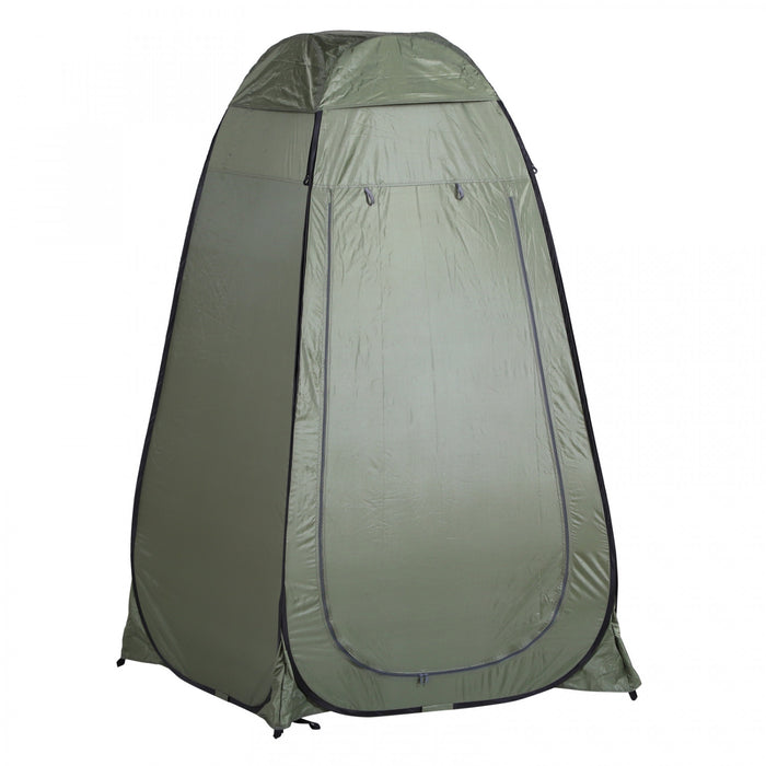 Outsunny Pop Up Shower Tent, Outdoor Privacy Changing Dressing Room, Green