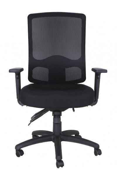 TygerClaw Adjustable Mid Back Mesh Task Office Chair|TygerClaw Chaise de Bureau de Travail en Maille Reglable a Dossier Mi-Haut