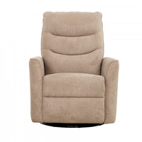 Sawyer 30 in. Upholstered Swivel Glider Recliner - Beige