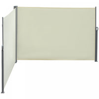 Outsunny Double Retractable Side Awning 236