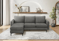 Upholstered Chaise Lounge Sofa Lounger, 85