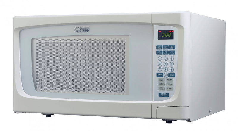CHM Series Commercial Chef 1.6 Cu. Ft. Countertop Microwave Oven, CHM16100W6C Countertop Microwave Larger 1cuft