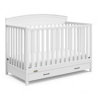 Graco Benton 5-in-1 Convertible Crib with Drawer - White