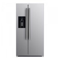 Forno Salerno 20 Cu. Ft. Side-by-Side Refrigerator with Water Dispenser - FFRBI1844-36SB