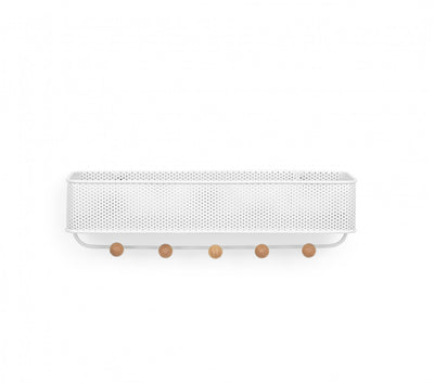 Umbra Estique Organizer Wall Hooks - White|Crochets muraux d’organisation Estique de Umbra - blancs