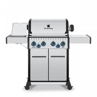 Broil King Baron S 490 Pro IR 4-Burner 40,000-BTU Propane Gas BBQ - 677344 Grill | Broil King Baron S 490 Pro IR 4-bruleurs 40 000 BTU Barbecue a gaz propane - 677344