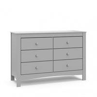 Graco Noah 6 Drawer Dresser - Pebble Gray