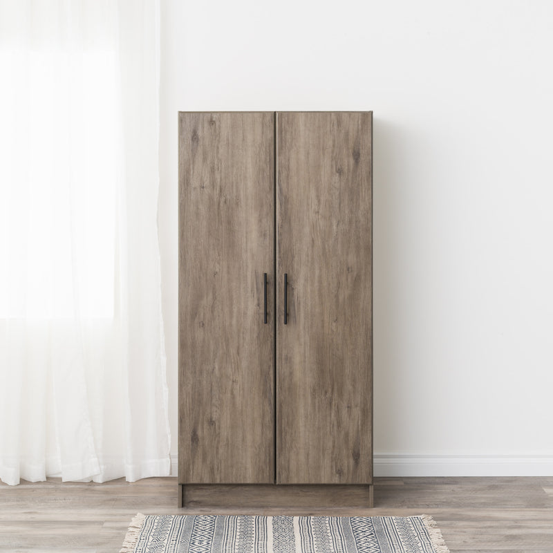 Elite 32" Wardrobe Drifted Grey The Brick