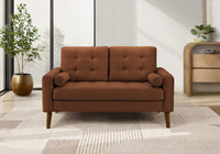 Upholstered Love Seat, 58