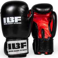 IBF Iron Body Fitness 'Pro Style' Boxing Gloves - 14 Oz