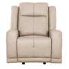 Hollis 37 in. Upholstered Rocker Recliner Chair - Taupe | Fauteuil bercant inclinable Hollis de 37 po rembourre - Taupe
