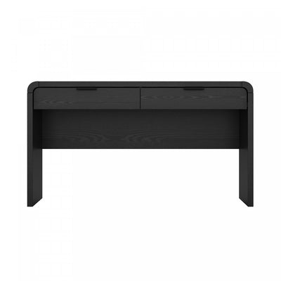 Grace Modern 54" Office Desk in Black (2-Drawer) | Bureau moderne Grace 54" en noir (2 tiroirs)