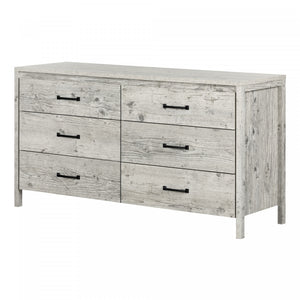 Gravity 6-drawer Dresser - Seaside Pine 