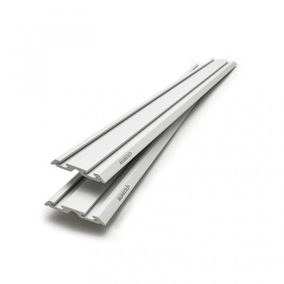 Gladiator 4' Wide Geartrack® Channels (2-Pack) - Light Grey|Canaux GearTrackMD de 4 pi de largeur (ensemble de 2) de Gladiator - gris clair