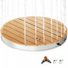 Outsunny Outdoor Shower Kit Floor Camping Shower Portable Foot Control