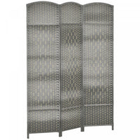 HOMCOM 6 Ft Folding Room Divider, Privacy Screen for Home Office Bedroom
