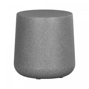 Dalya Round Outdoor Side Table - Mottled Grey